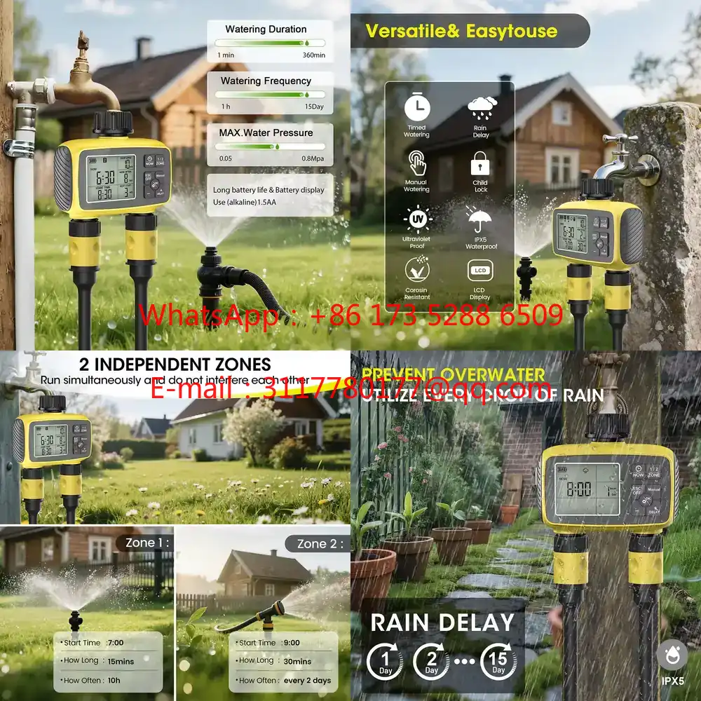 Smart Garden Usa - WAP01 Large Screen Display Garden Irrigation