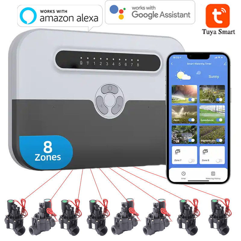 Smart Garden Nursery - 8 Station WiFi Indoor Smart Sprinkler