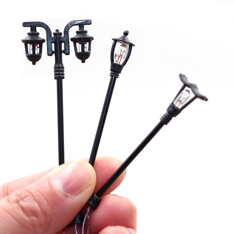 Smart Garden Diy - 4Pcs Miniatures Road Light Micro Landscape