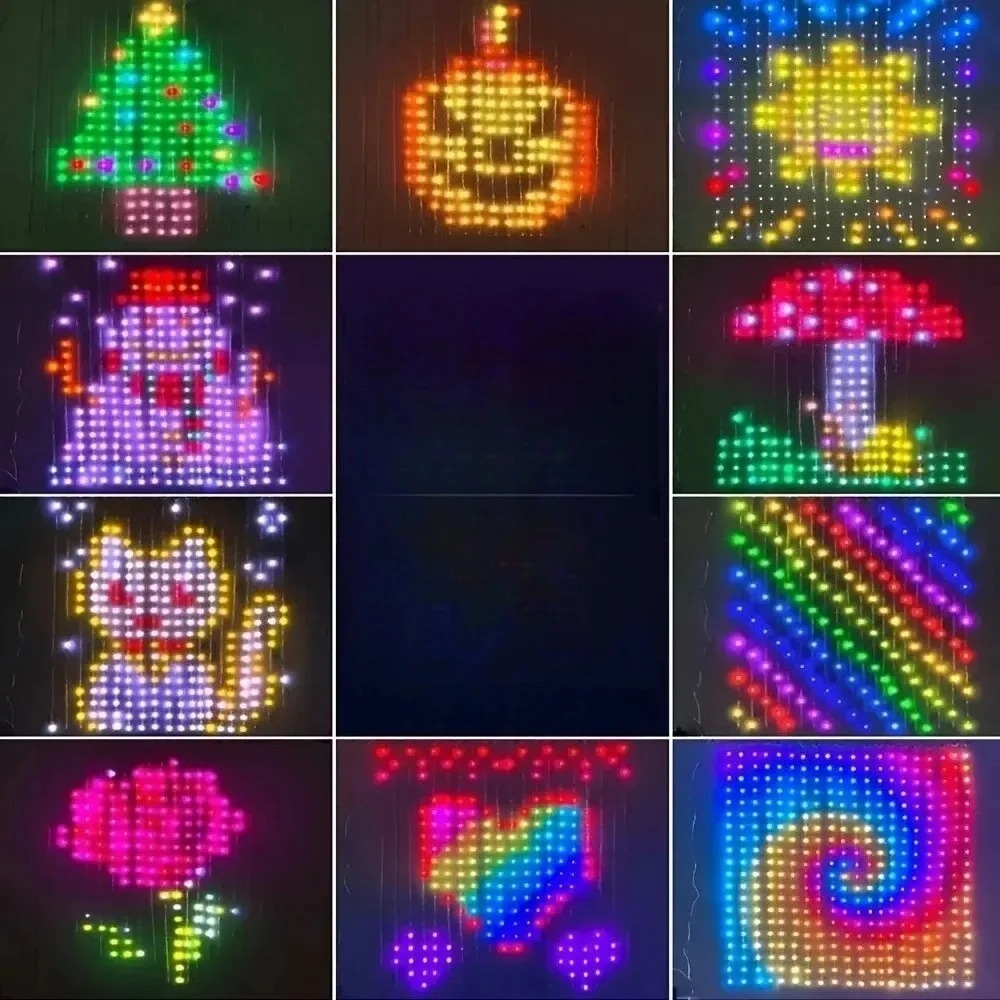 Outdoor LED Pixel Curtain Ligh - Smart Garden Usa 评论和价格
