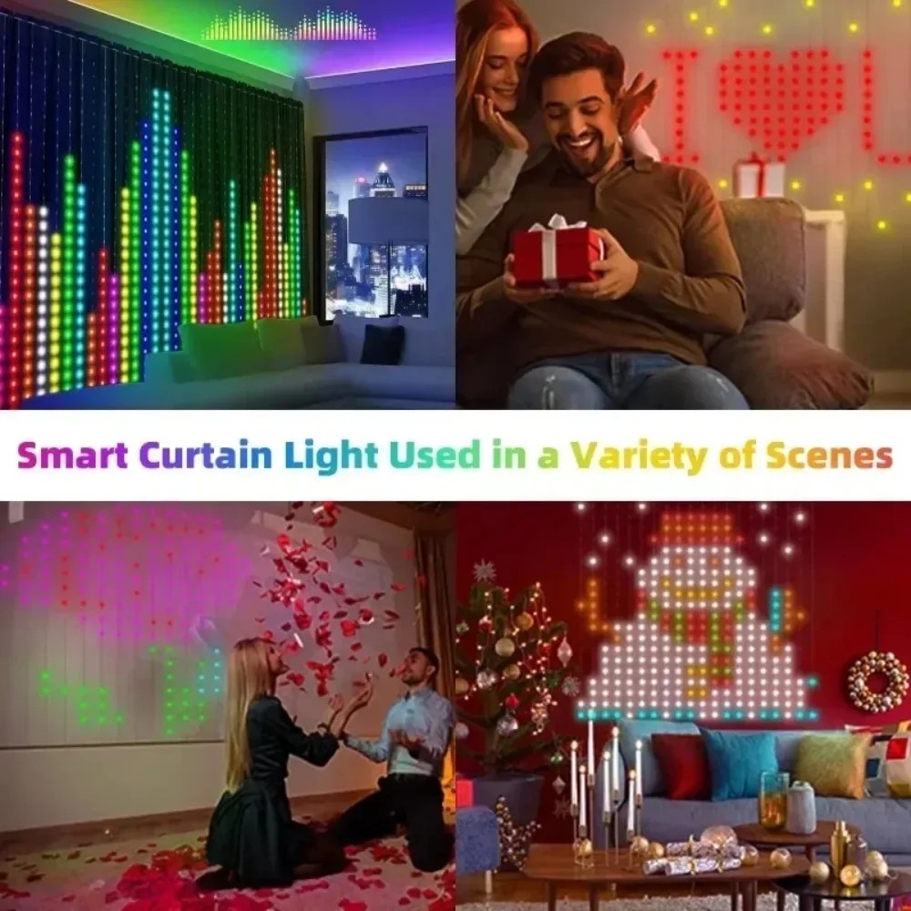 Outdoor LED Pixel Curtain Ligh - Smart Garden Usa 评论和价格
