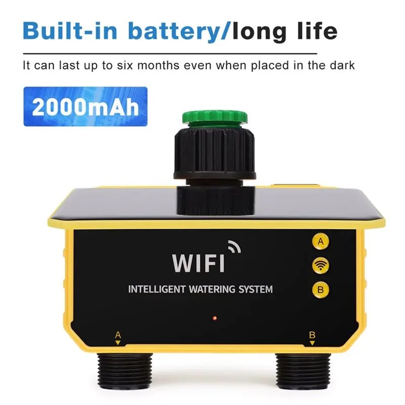 1/2 Outlets WIFI Solar Irrigat - Smart Garden Nursery 评论和价格