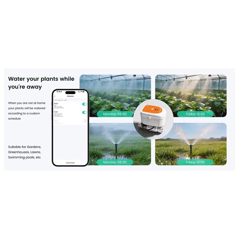 DT51 WiFi Smart Irrigation Tim - Smart Garden Uk 评论和价格