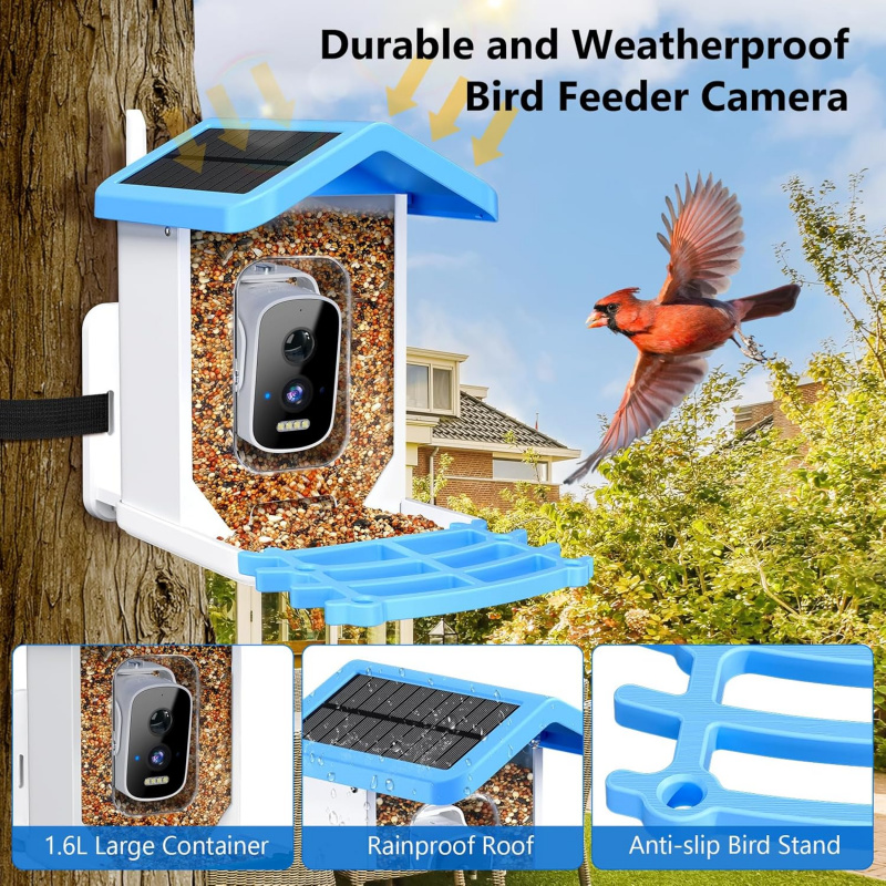 Smart Bird Feeder with Camera  - Smart Garden Ai 评论和价格