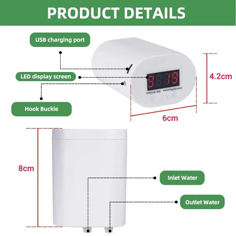 Intelligent Automatic Double P - Smart Garden Devices 评论和价格