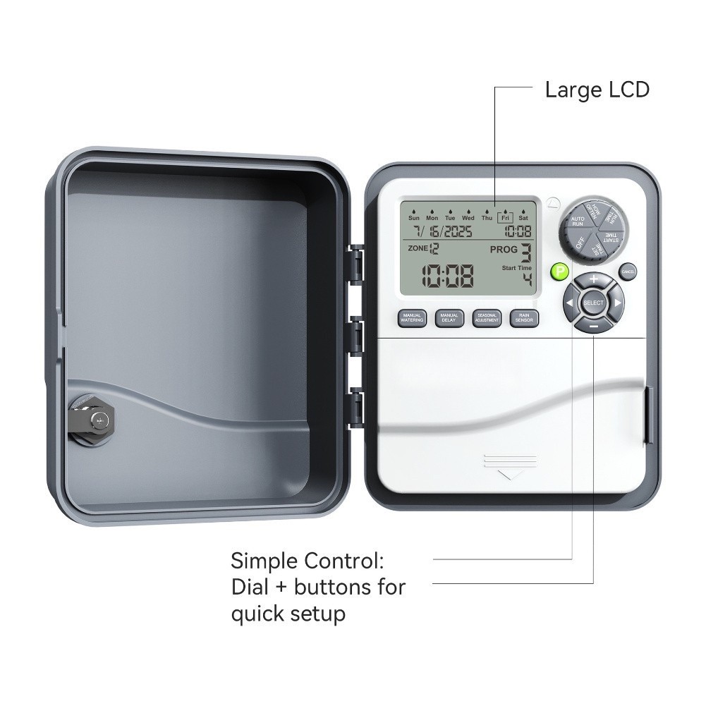 1Pc 12-Zone Programmable Sprin - Smart Garden Sprinkler 评论和价格
