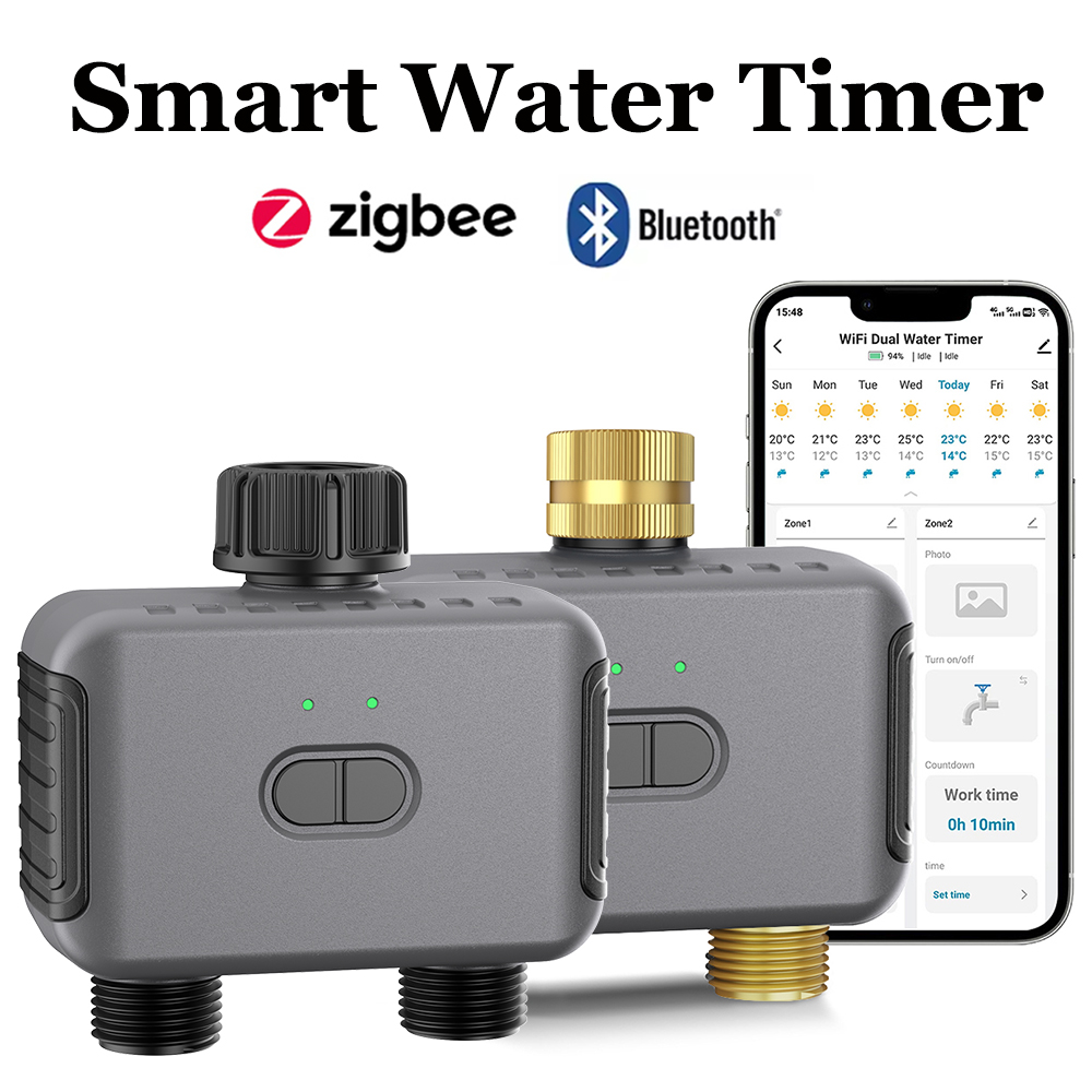 Tuya Smart Water Timer Zigbee/ - Smart Garden Watering 评论和价格