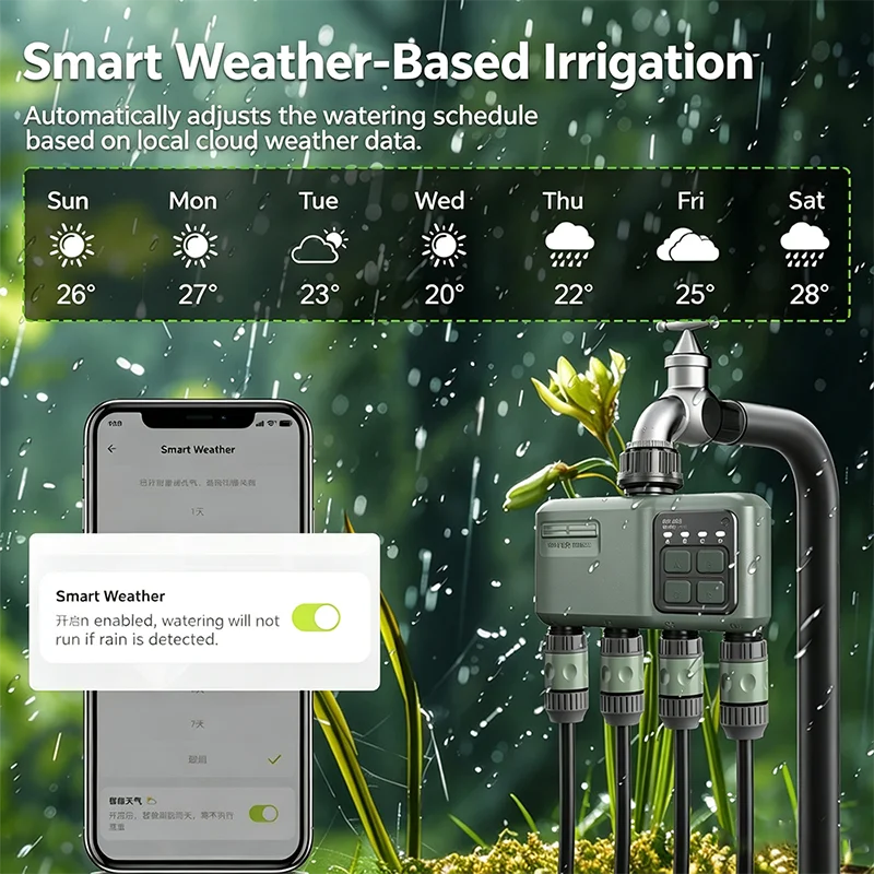 Plant Self Watering System WiF - Smart Garden Nursery 评论和价格
