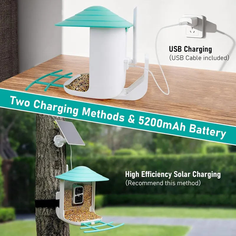 Smart Bird Feeder Camera with  - Smart Garden Ai 评论和价格