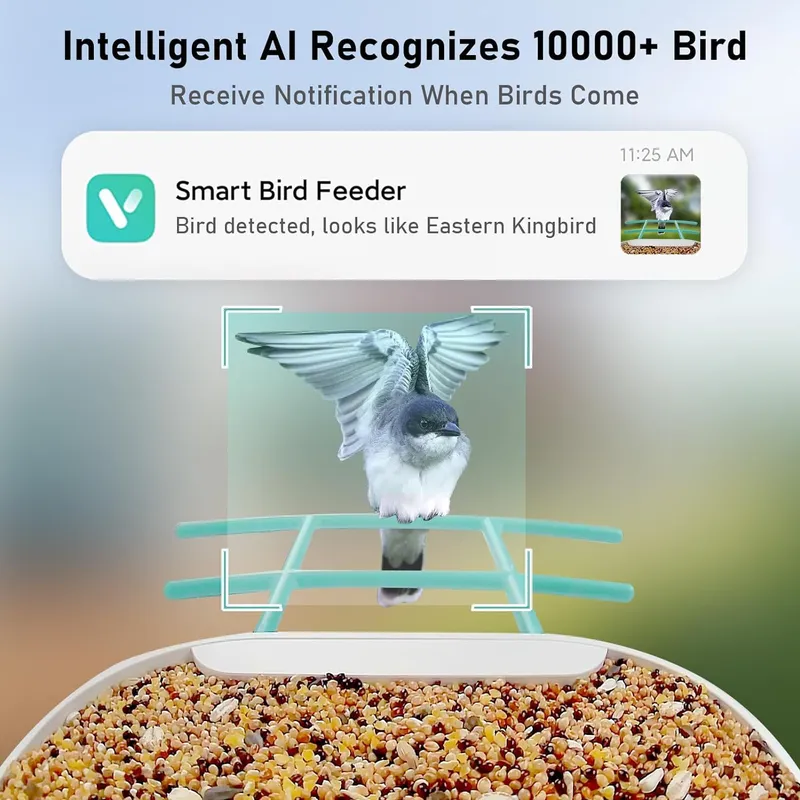 Smart Bird Feeder Camera with  - Smart Garden Ai 评论和价格