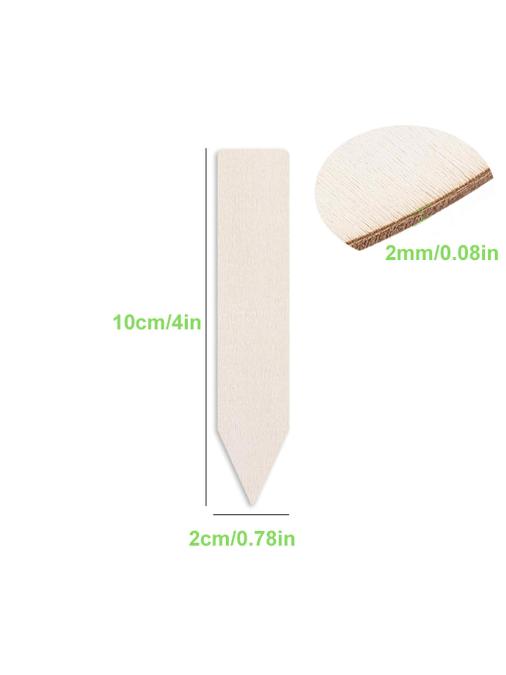 Plant Labels 4 Inch 20/50Pcs W - Garden Journal Planner 评论和价格