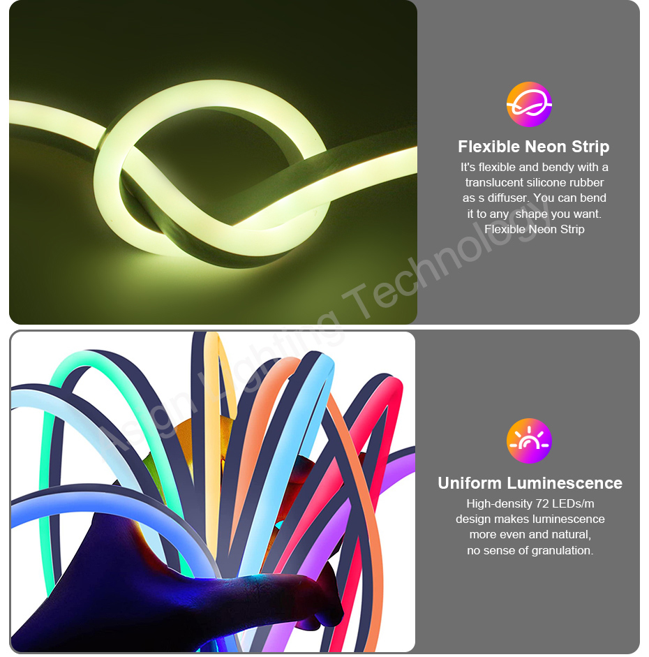 Smart RGB Led Neon Light EU UK - Smart Garden Uk 评论和价格