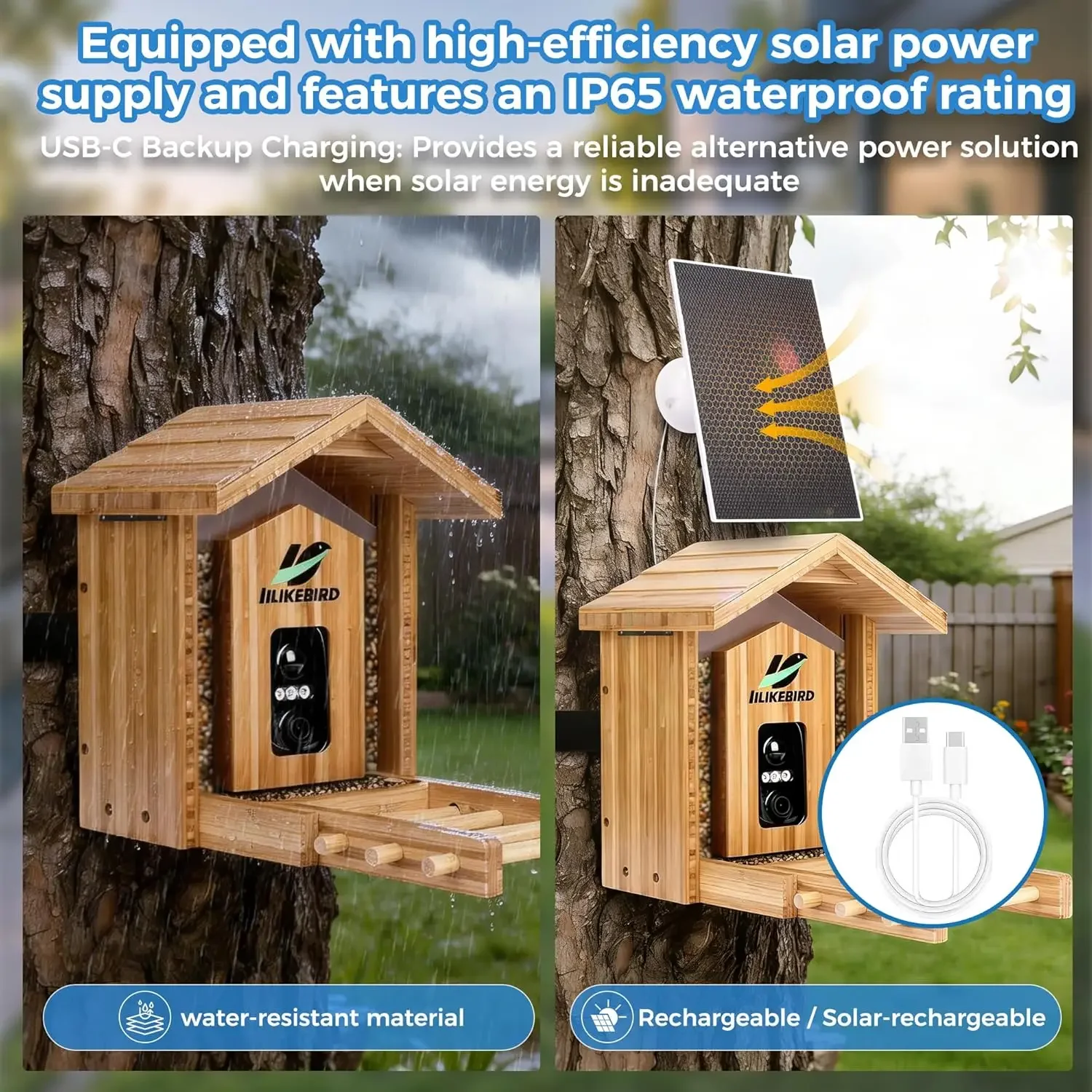 Smart Bird Feeder 4K Camera AI - Smart Garden Ai 评论和价格