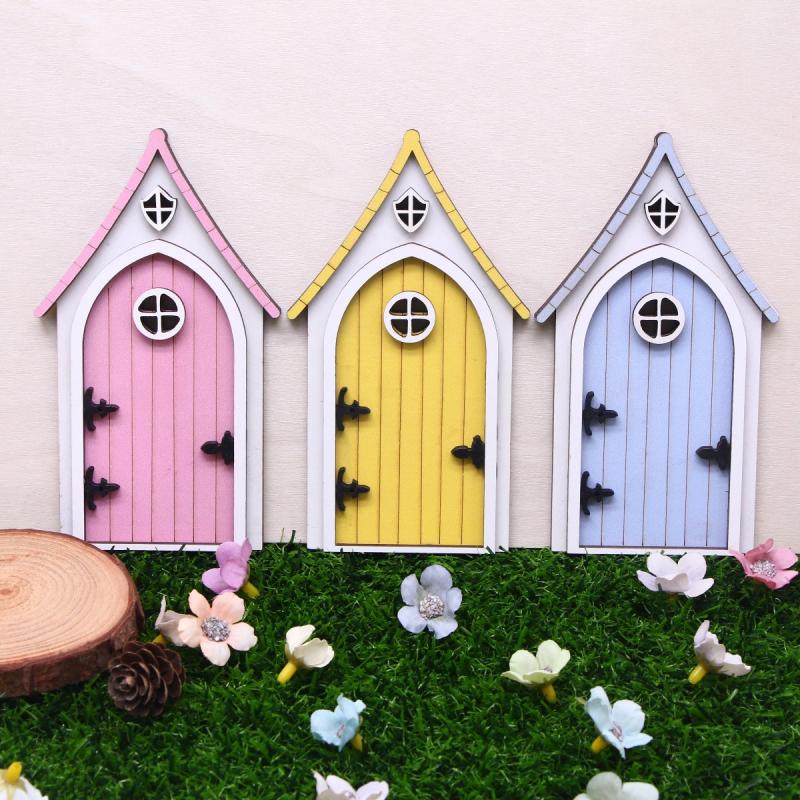 Dollhouse Mini Wooden Fairy Ta - Smart Garden Diy 评论和价格