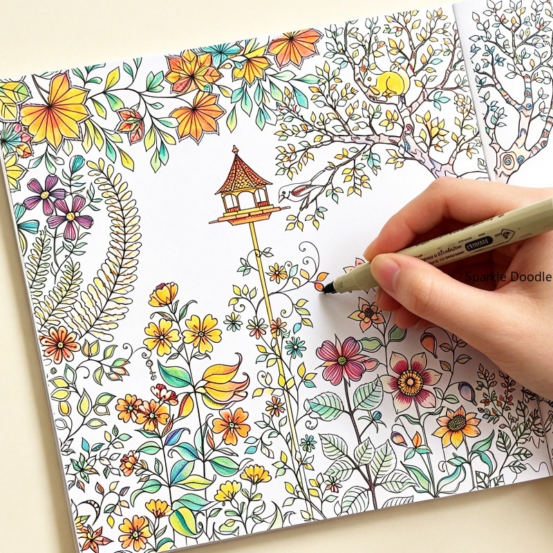 An Adult Meditation Decompress - Garden Journal Planner 评论和价格
