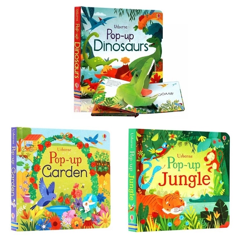 Usborne Pop Up Dinosaurs/Jungl - Garden Journal Planner 评论和价格