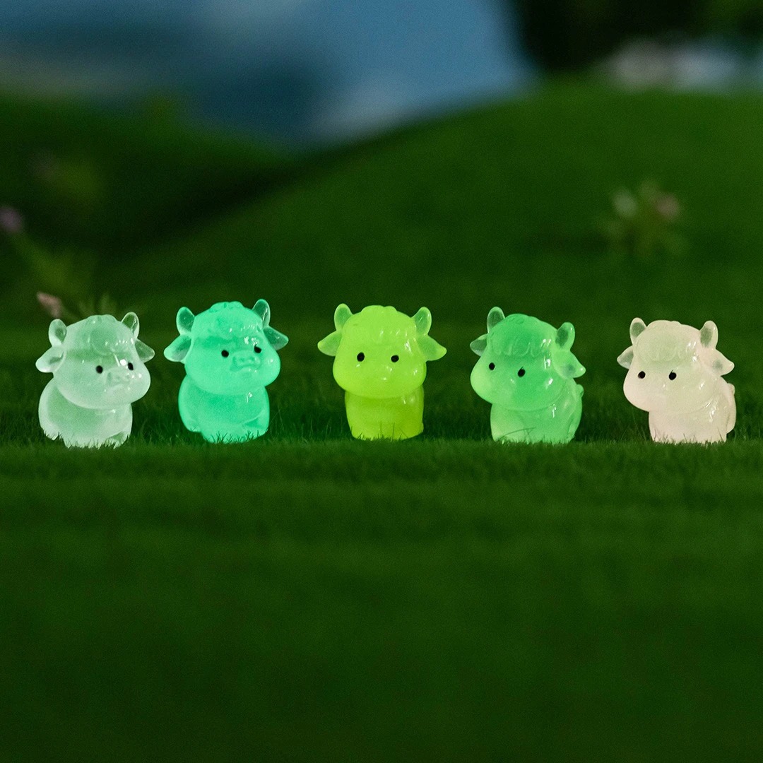 6pcs Luminous Mini Yak Tiny Re - Smart Garden Diy 评论和价格