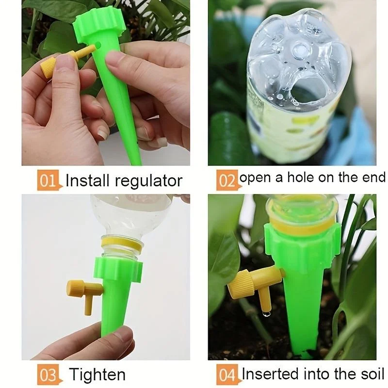 10PCS Flower Adjustable Automa - Smart Garden Sprinkler 评论和价格