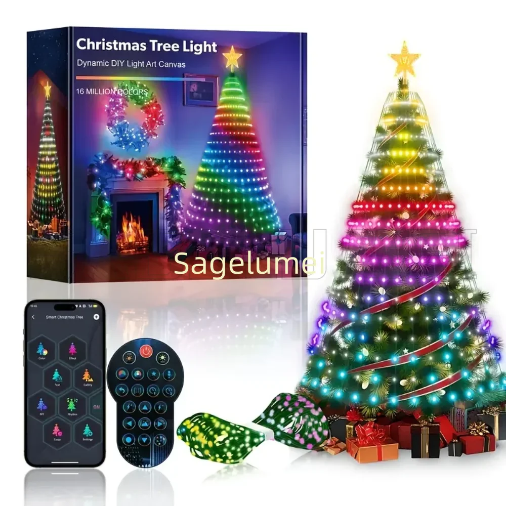 RGBIC 400LEDs Christmas Lights - Smart Garden Uk 评论和价格