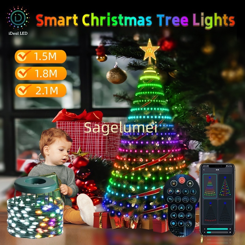 RGBIC 400LEDs Christmas Lights - Smart Garden Uk 评论和价格