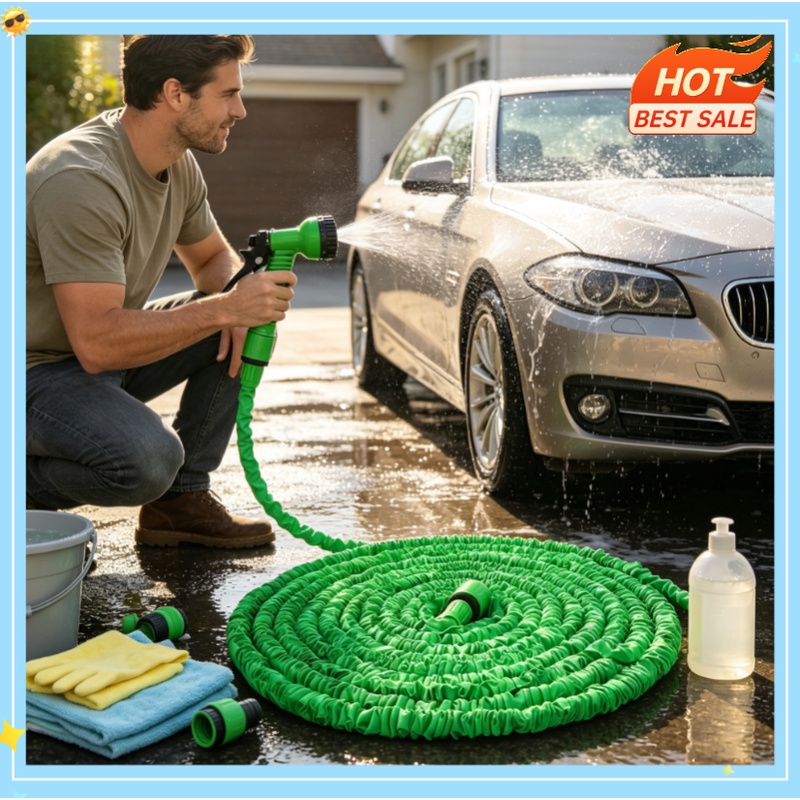 High-Pressure Car Wash Hose Ex - Smart Garden Diy 评论和价格