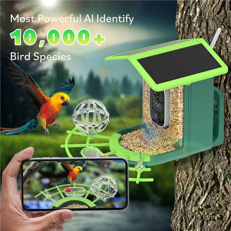 Smart Bird Feeder Camera With  - Smart Garden Ai 评论和价格