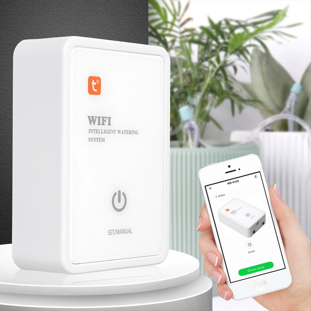 Tuya WiFi Smart Watering Syste - Smart Garden Devices 评论和价格