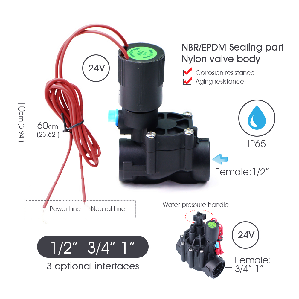 Garden Hose Solenoid Valve Con - Smart Garden Nursery 评论和价格